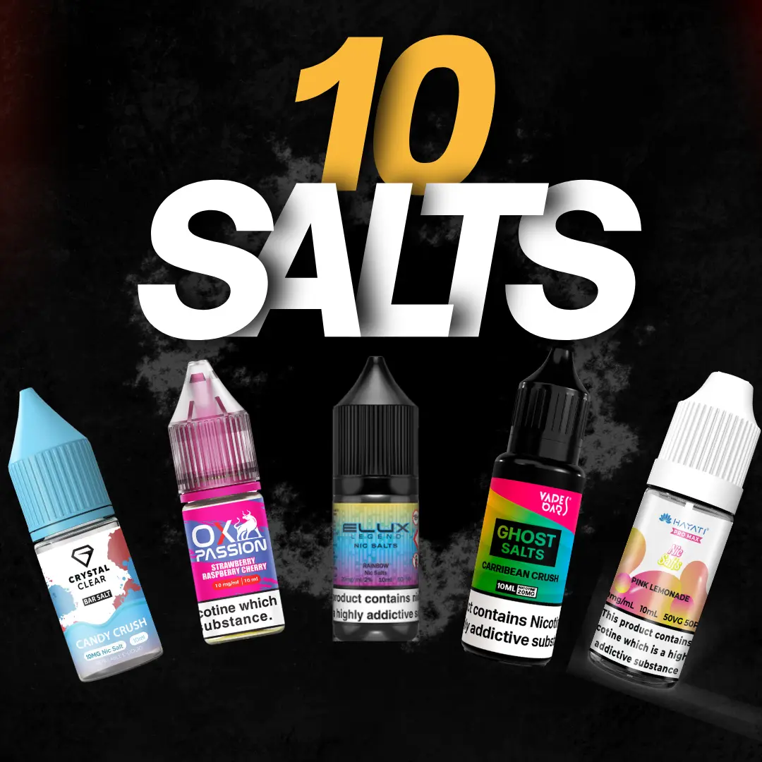 10 Nicotine Salts - Mixed
