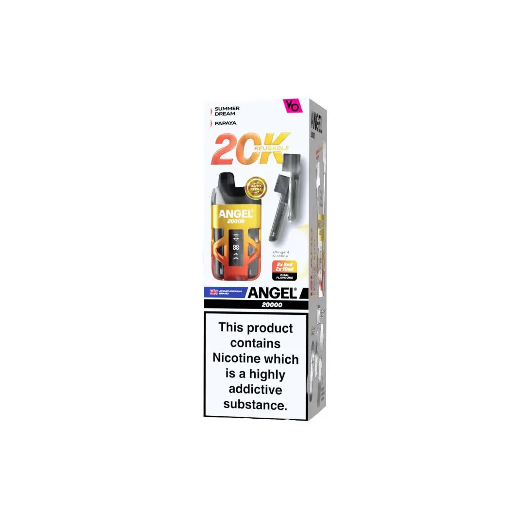20mg Angel 20K by Vapes Bars Holiday Edition Prefilled Pod Vape Kit - Image 8