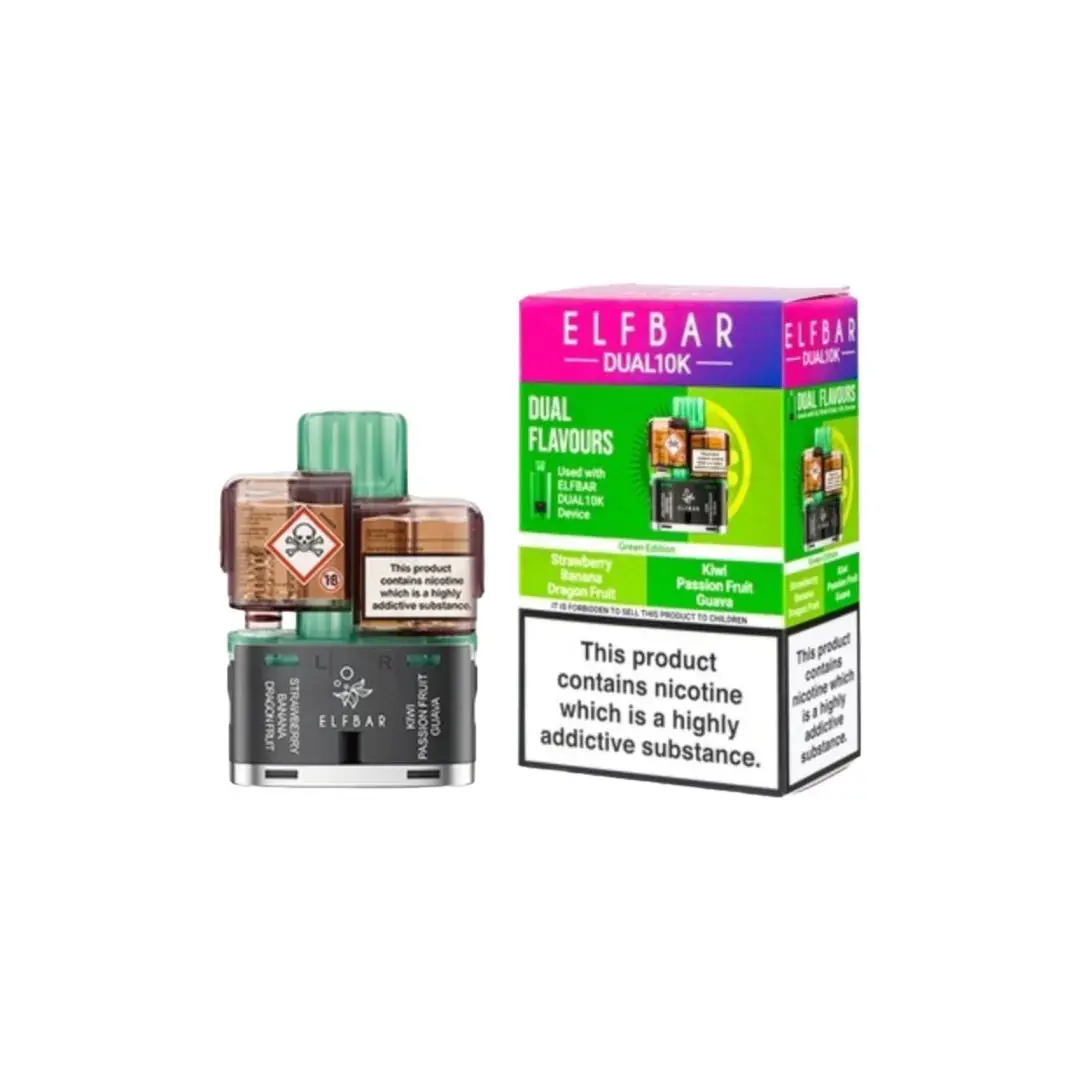 20mg ELFBAR Dual 10K Prefilled Pod Pack 10000 Puffs - Image 5