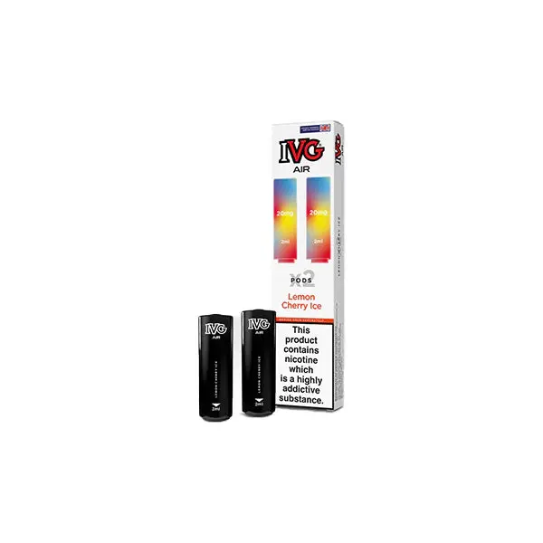 20mg IVG Air Prefilled Pods 2ml 1200 Puffs - 2 Pcs - Image 19