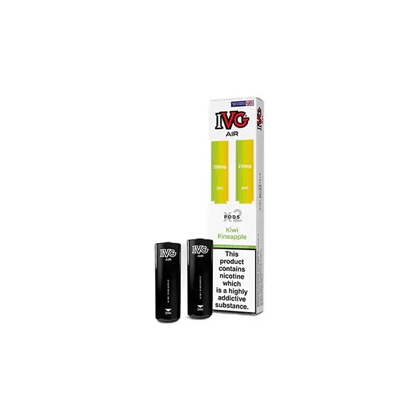 20mg IVG Air Prefilled Pods 2ml 1200 Puffs - 2 Pcs - Image 20