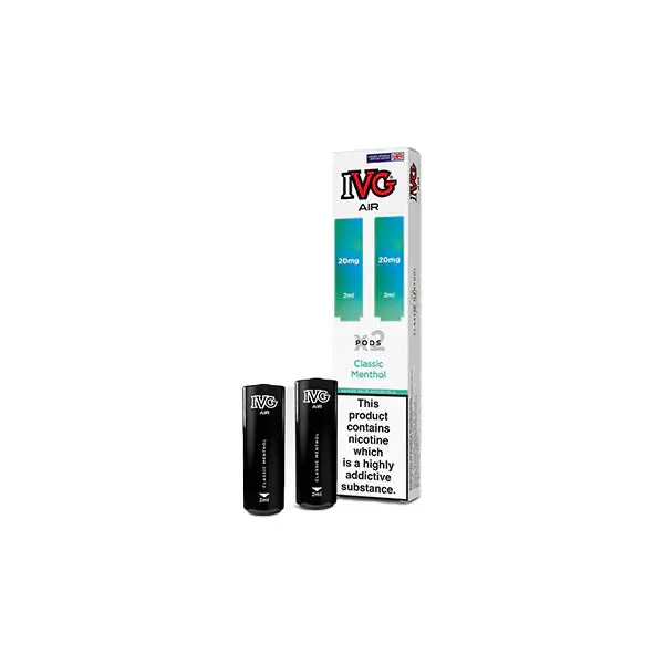 20mg IVG Air Prefilled Pods 2ml 1200 Puffs - 2 Pcs - Image 23