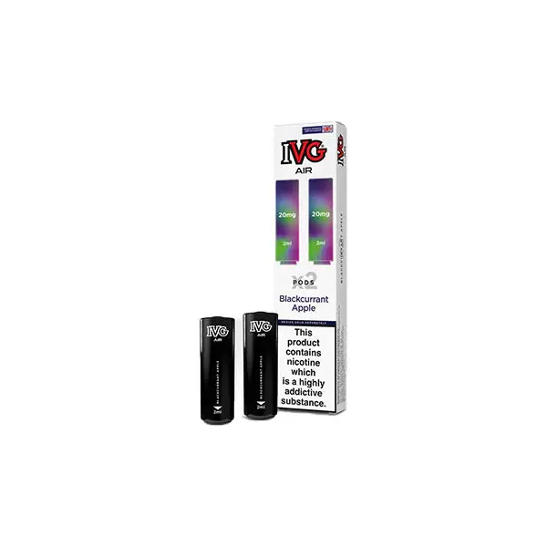 20mg IVG Air Prefilled Pods 2ml 1200 Puffs - 2 Pcs - Image 27