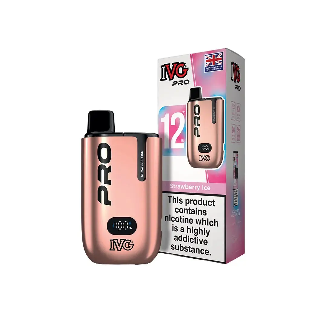 20mg IVG Pro 12 Prefilled Pod Vape Kit 10000 Puffs - Image 10
