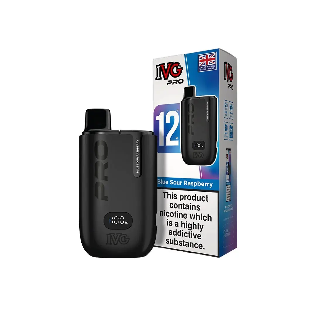 20mg IVG Pro 12 Prefilled Pod Vape Kit 10000 Puffs - Image 11