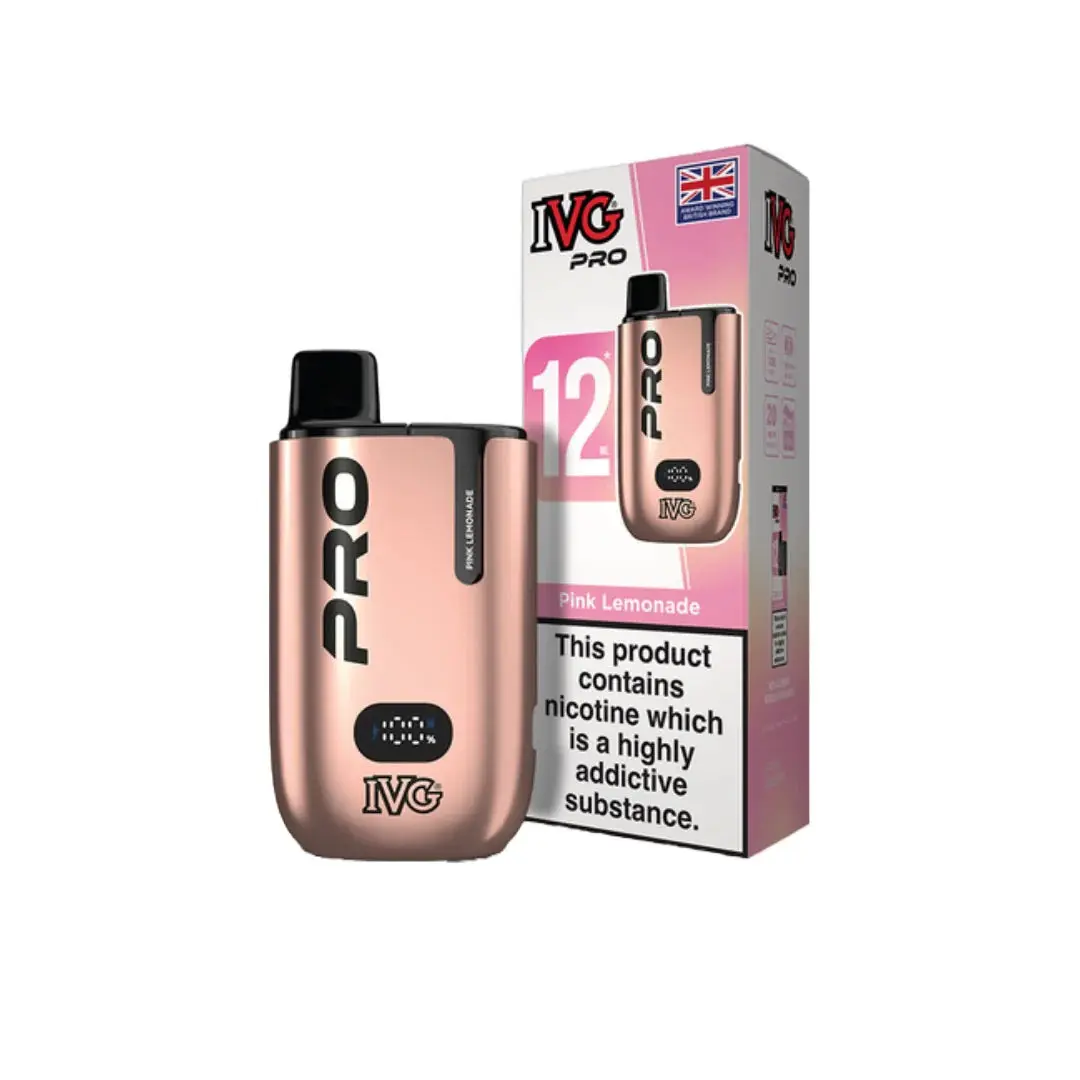 20mg IVG Pro 12 Prefilled Pod Vape Kit 10000 Puffs - Image 15