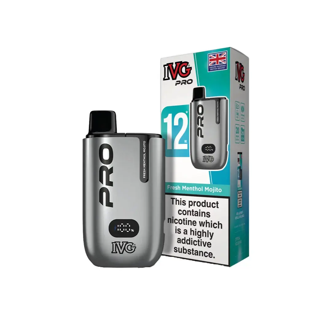20mg IVG Pro 12 Prefilled Pod Vape Kit 10000 Puffs - Image 16