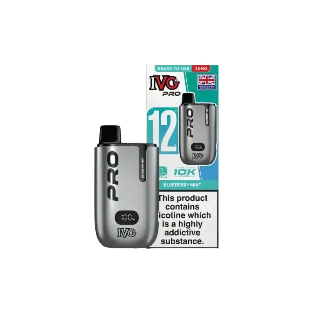 20mg IVG Pro 12 Prefilled Pod Vape Kit 10000 Puffs - Image 19