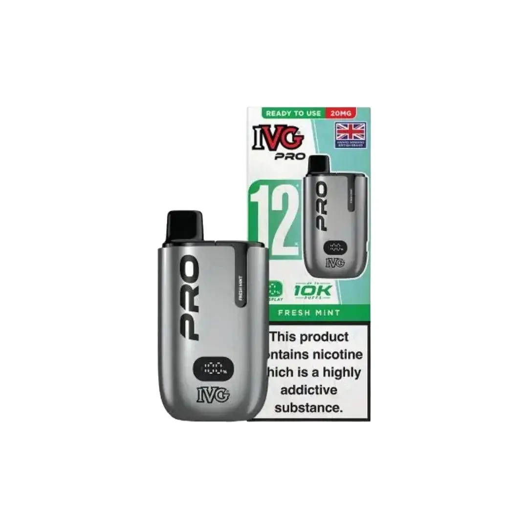 20mg IVG Pro 12 Prefilled Pod Vape Kit 10000 Puffs - Image 23