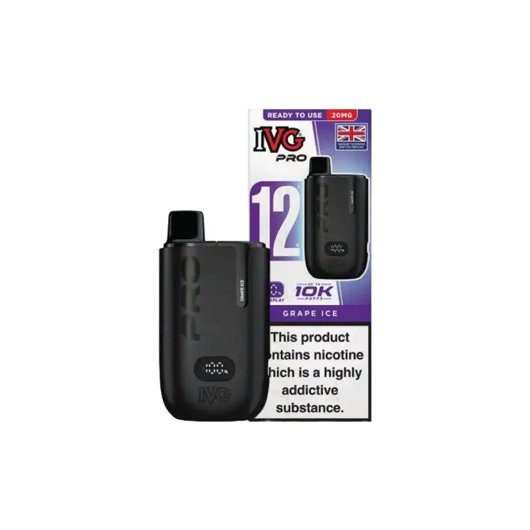 20mg IVG Pro 12 Prefilled Pod Vape Kit 10000 Puffs - Image 24
