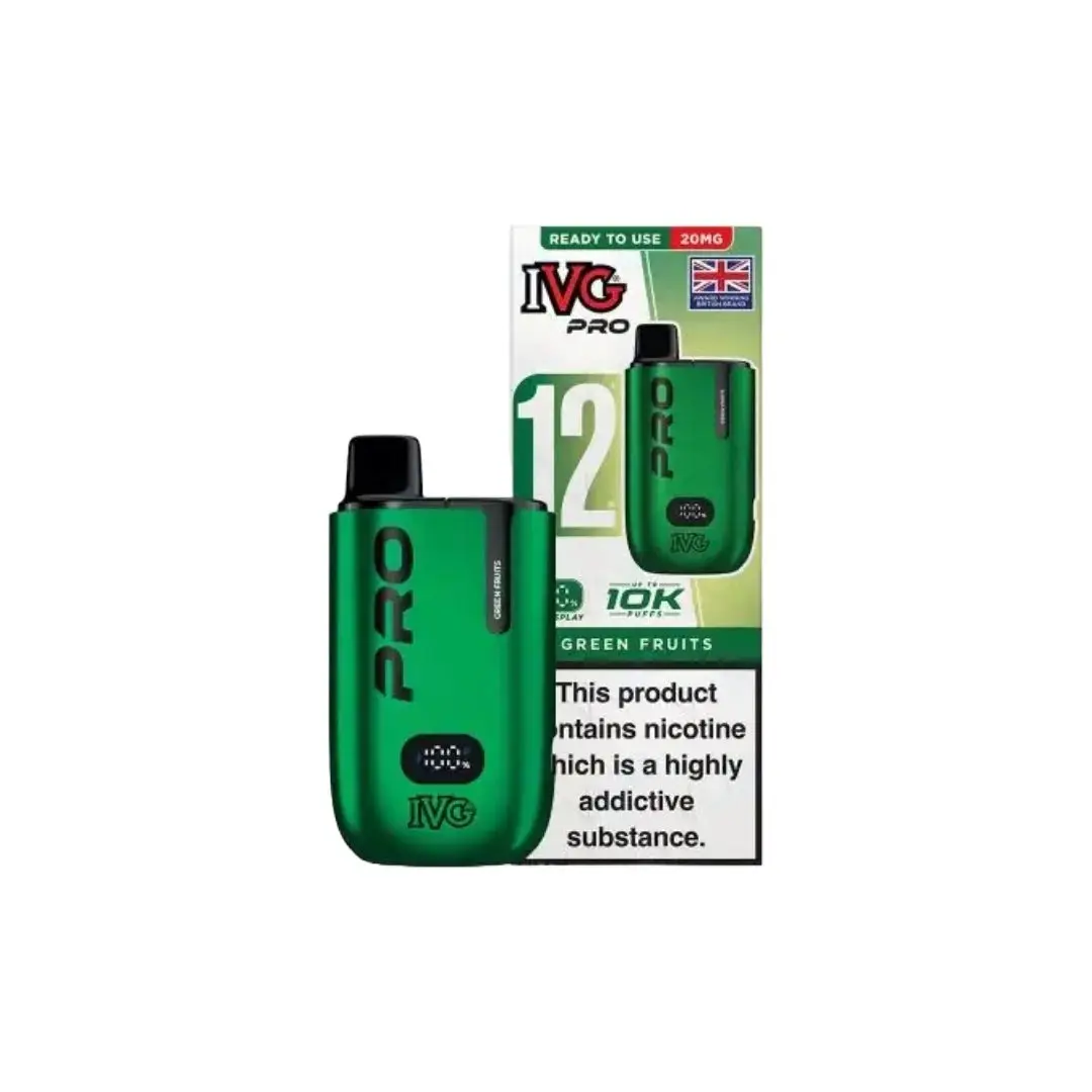 20mg IVG Pro 12 Prefilled Pod Vape Kit 10000 Puffs - Image 25