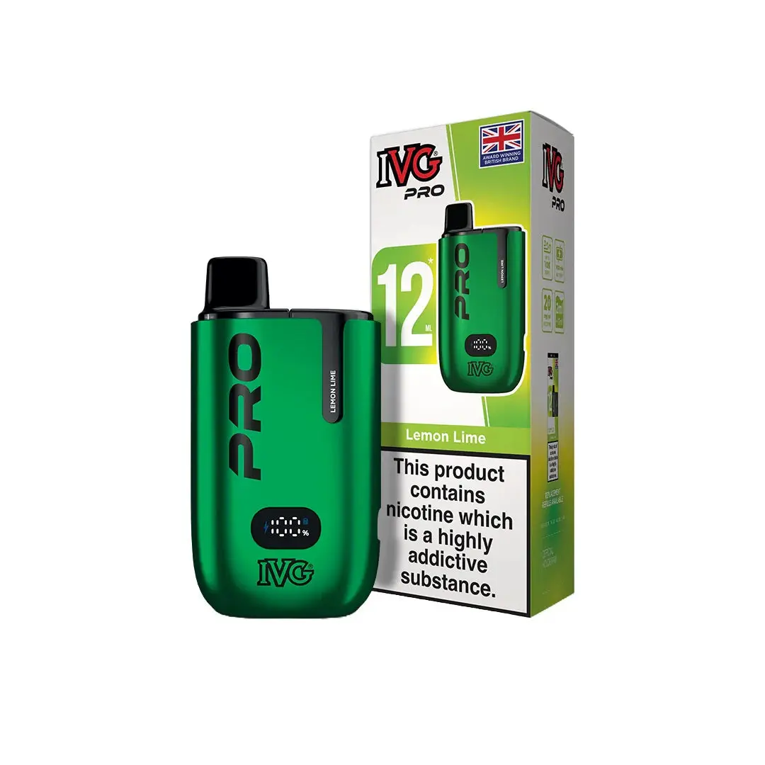 20mg IVG Pro 12 Prefilled Pod Vape Kit 10000 Puffs - Image 5