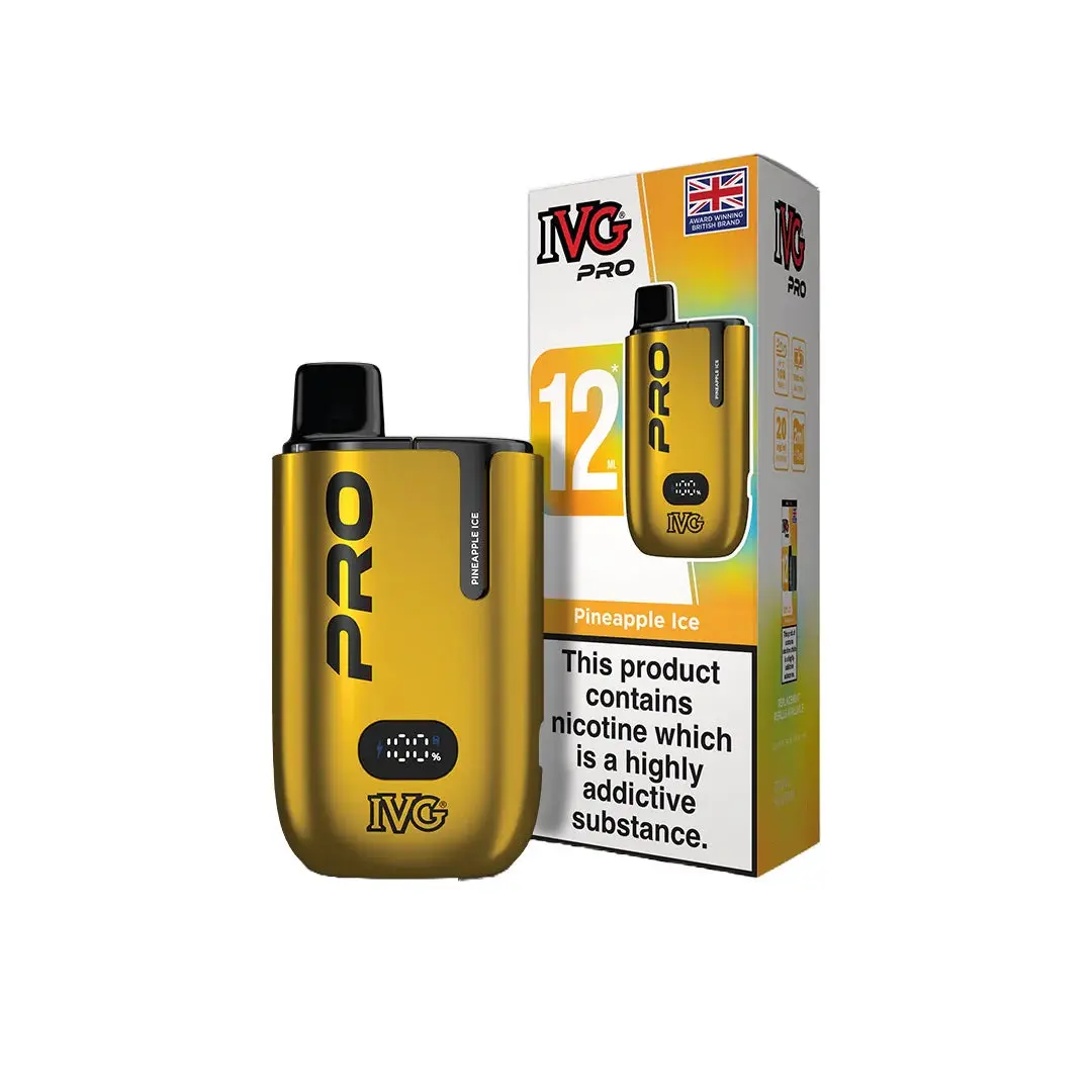 20mg IVG Pro 12 Prefilled Pod Vape Kit 10000 Puffs - Image 6