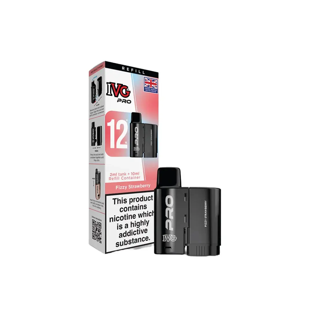 20mg I VG Pro 12 Refill Pod Pack 10000 Puffs - Image 12