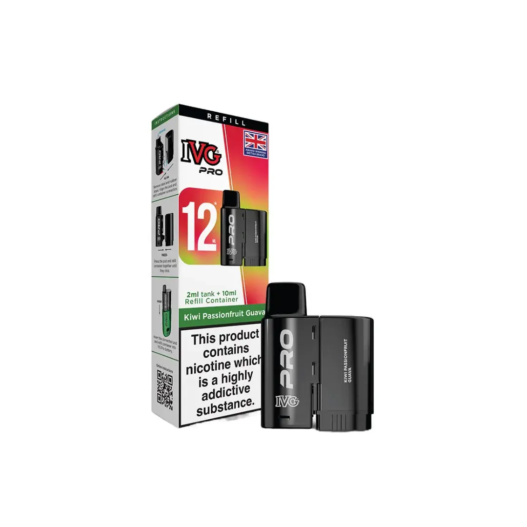 20mg I VG Pro 12 Refill Pod Pack 10000 Puffs - Image 14