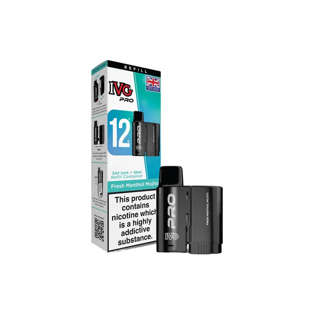 20mg I VG Pro 12 Refill Pod Pack 10000 Puffs - Image 16