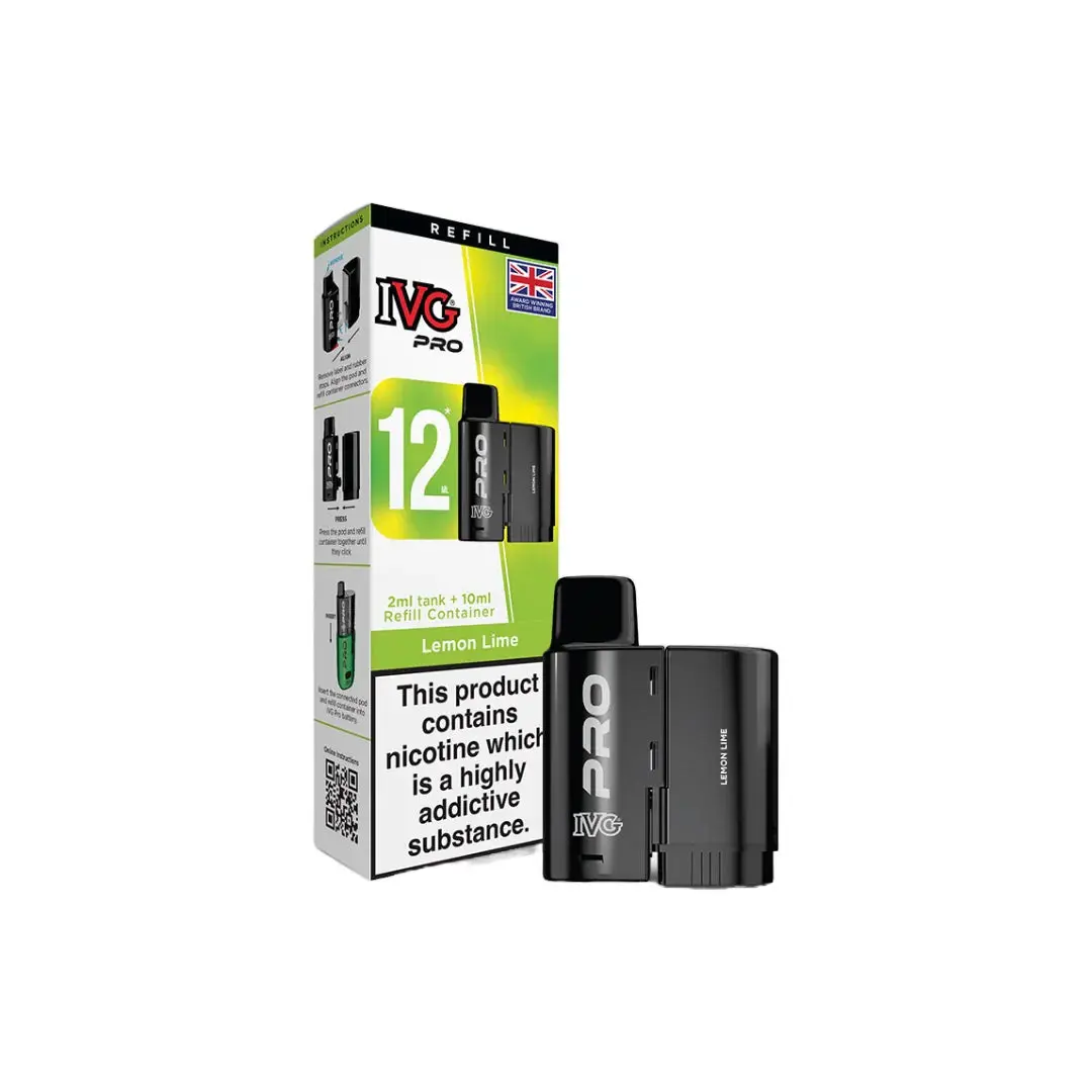 20mg I VG Pro 12 Refill Pod Pack 10000 Puffs - Image 5