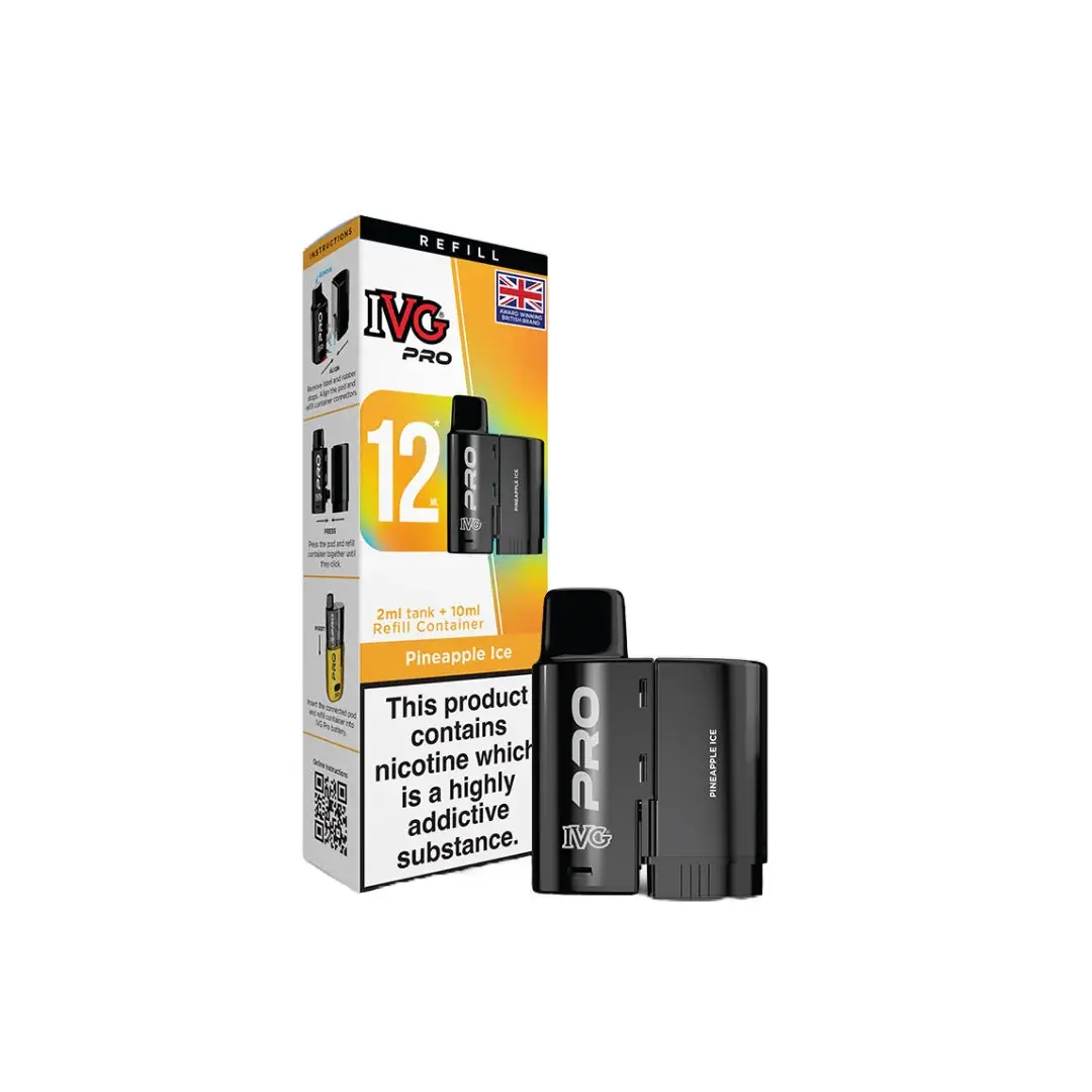 20mg I VG Pro 12 Refill Pod Pack 10000 Puffs - Image 6