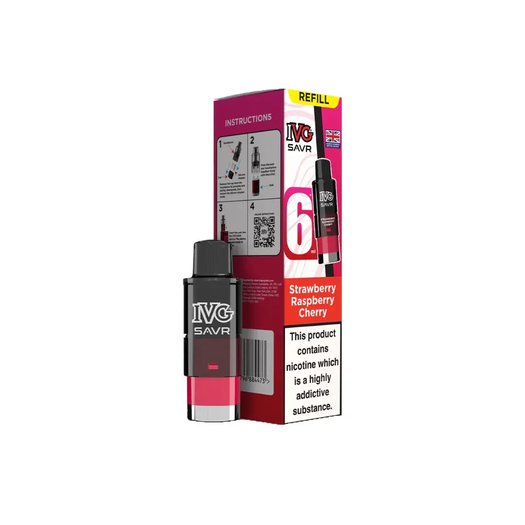 20mg IVG SAVR Refill Pod Pack 3000 Puffs - Image 14