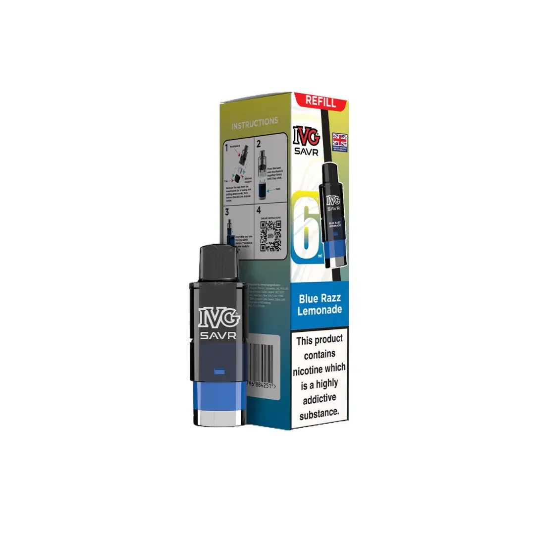 20mg IVG SAVR Refill Pod Pack 3000 Puffs - Image 16