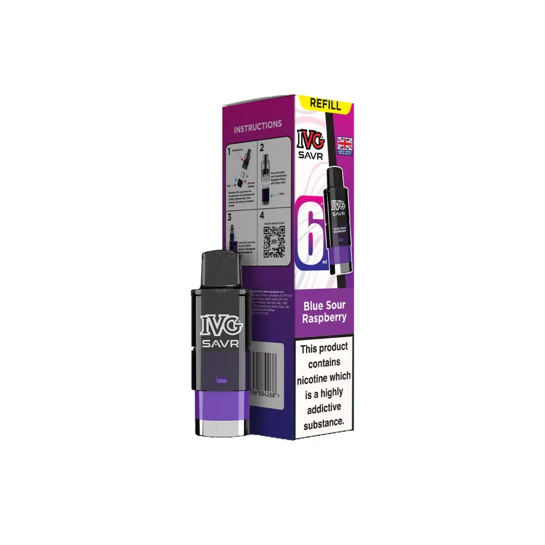 20mg IVG SAVR Refill Pod Pack 3000 Puffs - Image 17