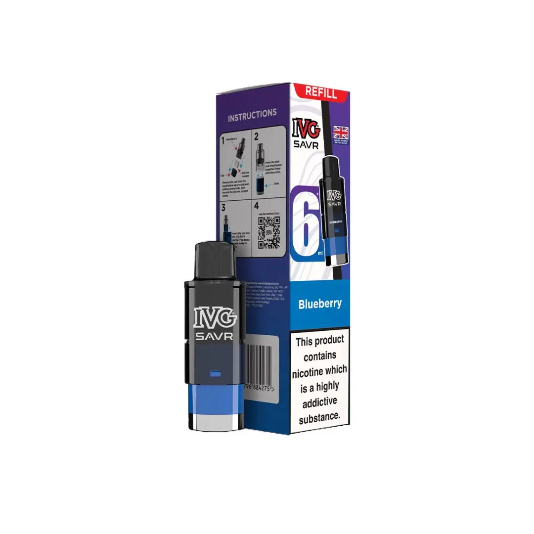20mg IVG SAVR Refill Pod Pack 3000 Puffs - Image 18