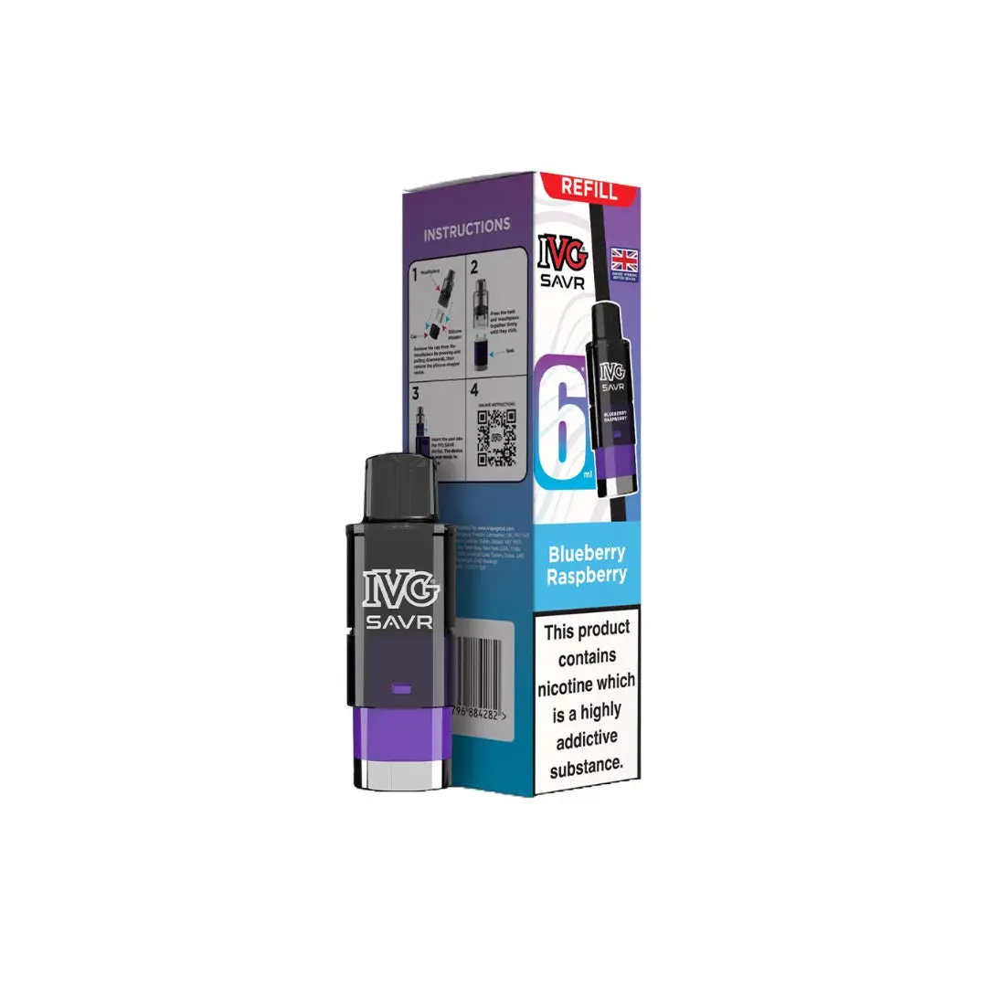 20mg IVG SAVR Refill Pod Pack 3000 Puffs - Image 19