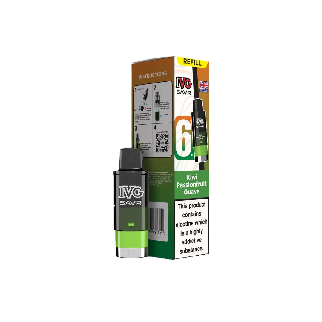 20mg IVG SAVR Refill Pod Pack 3000 Puffs - Image 22