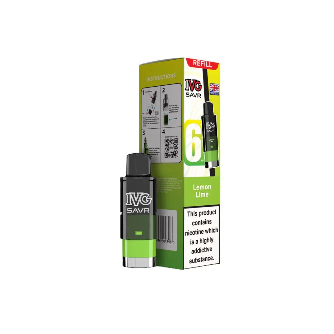 20mg IVG SAVR Refill Pod Pack 3000 Puffs - Image 23
