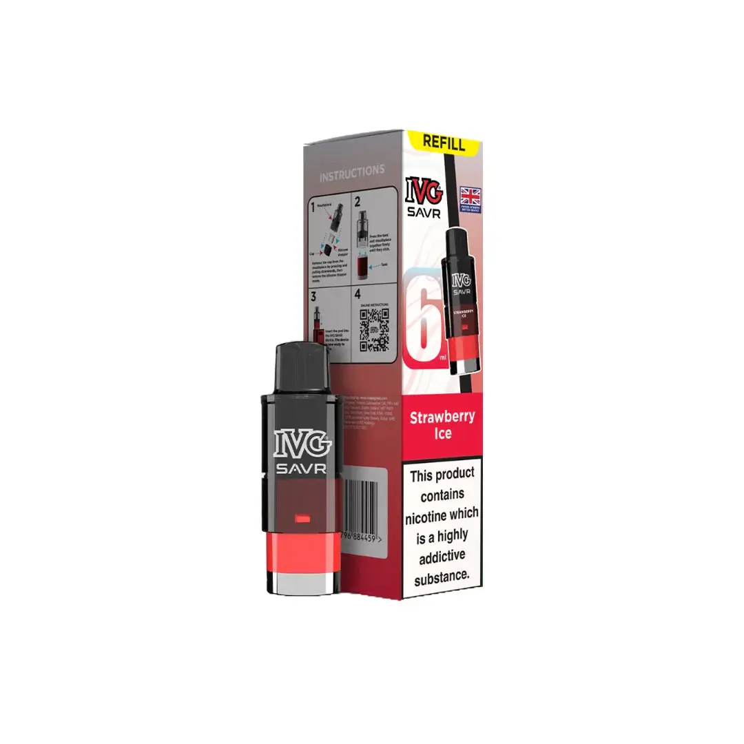 20mg IVG SAVR Refill Pod Pack 3000 Puffs - Image 28