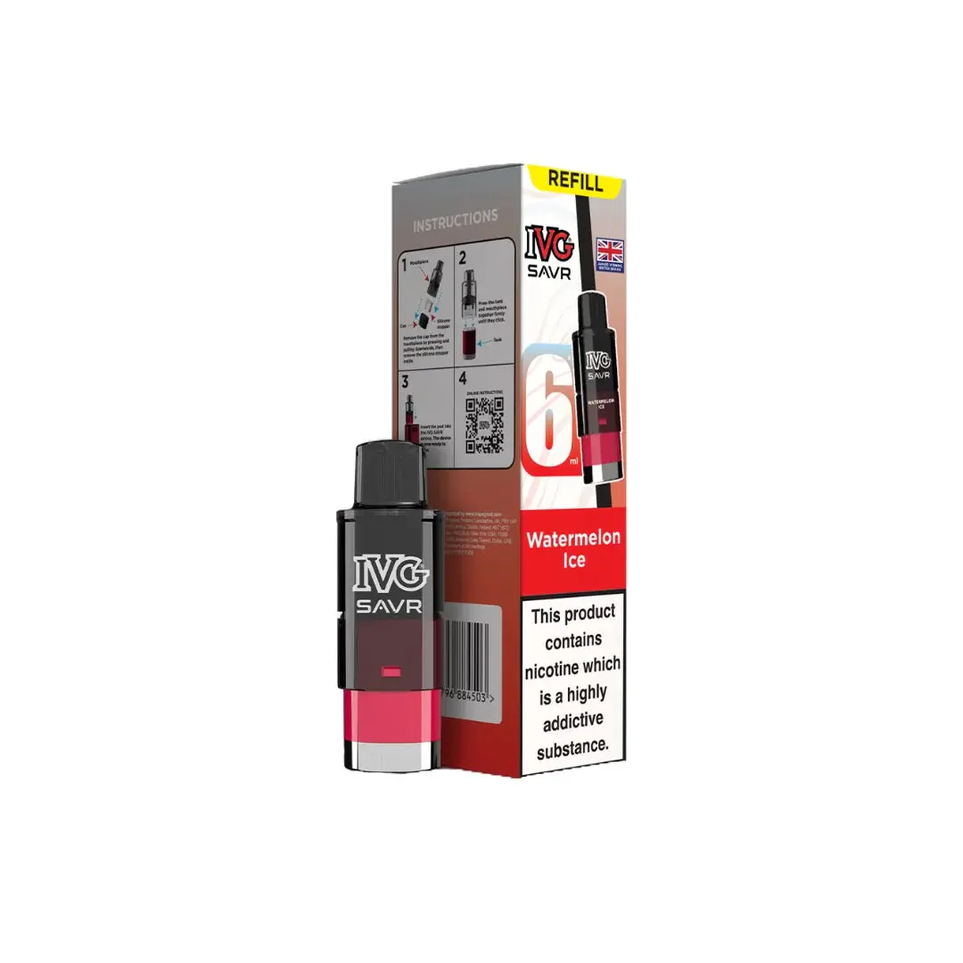 20mg IVG SAVR Refill Pod Pack 3000 Puffs - Image 30