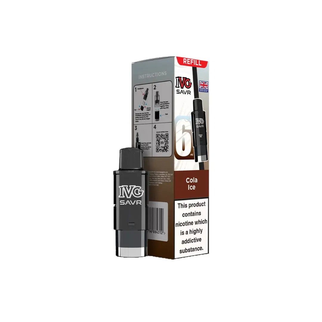 20mg IVG SAVR Refill Pod Pack 3000 Puffs - Image 6