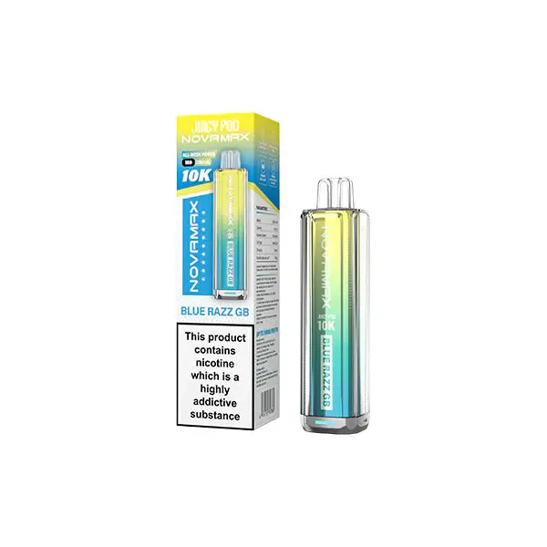 20mg Juicy Pod Novamax Disposable Pod Vape Kit 10000 Puffs - Image 12