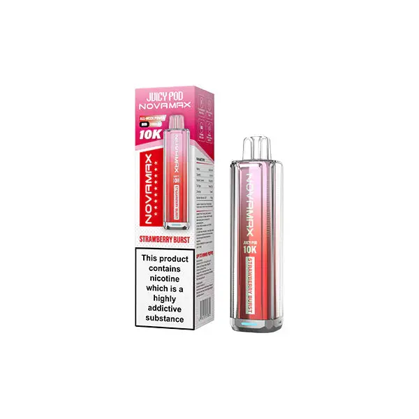 20mg Juicy Pod Novamax Disposable Pod Vape Kit 10000 Puffs - Image 15