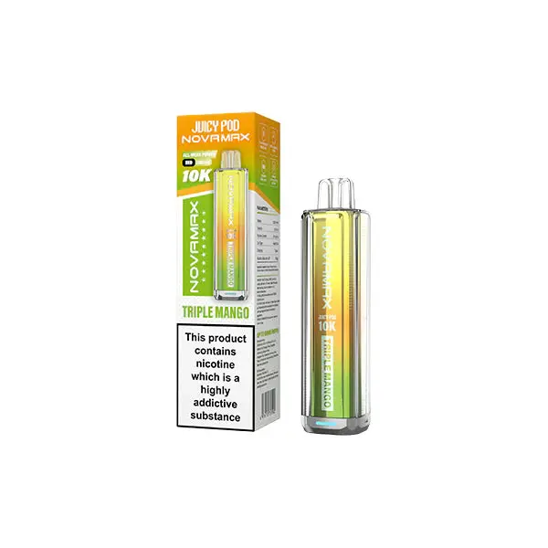 20mg Juicy Pod Novamax Disposable Pod Vape Kit 10000 Puffs - Image 16