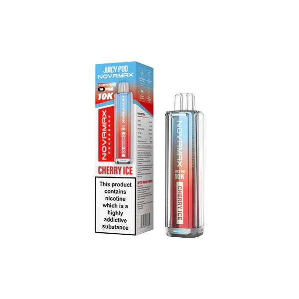 20mg Juicy Pod Novamax Disposable Pod Vape Kit 10000 Puffs - Image 4