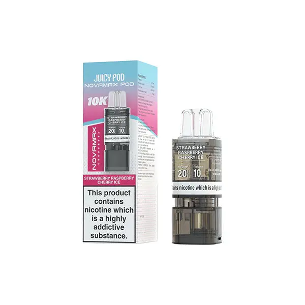 20mg Juicy Pod Novamax Prefilled Pods 10000 Puffs - 1 Pcs - Image 13