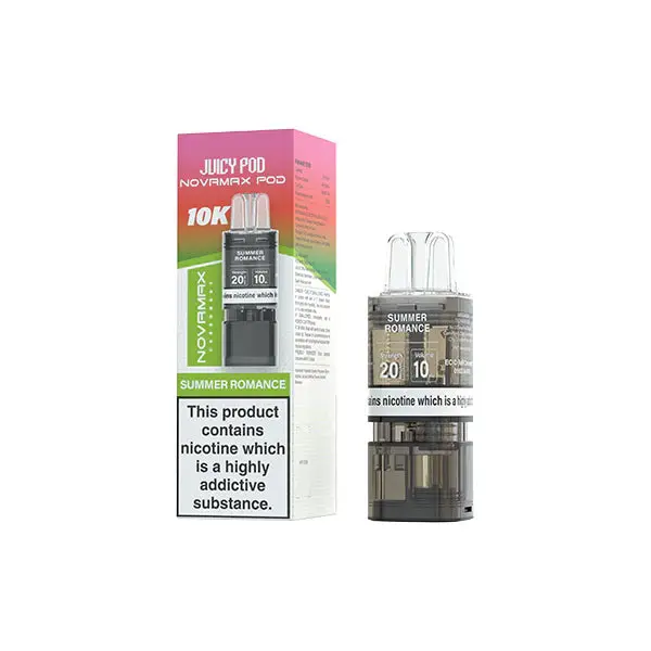 20mg Juicy Pod Novamax Prefilled Pods 10000 Puffs - 1 Pcs - Image 14