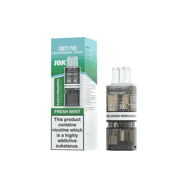 20mg Juicy Pod Novamax Prefilled Pods 10000 Puffs - 1 Pcs - Image 5