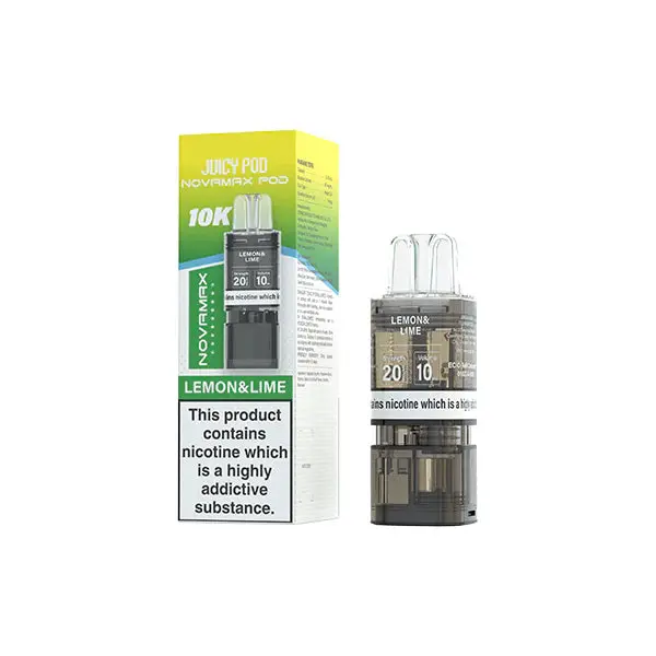 20mg Juicy Pod Novamax Prefilled Pods 10000 Puffs - 1 Pcs - Image 7