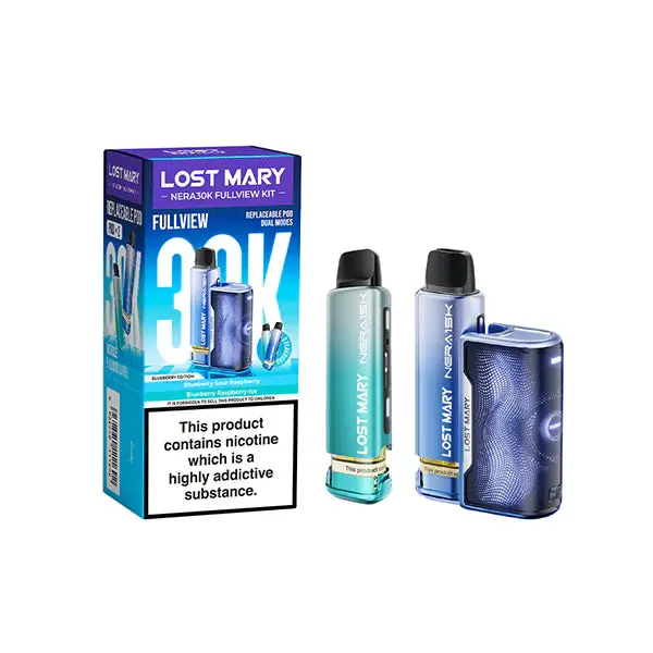 20mg LOST MARY Nera 30K Multi Edition Prefilled Pod Vape Kit - 30000 Puffs - Image 4