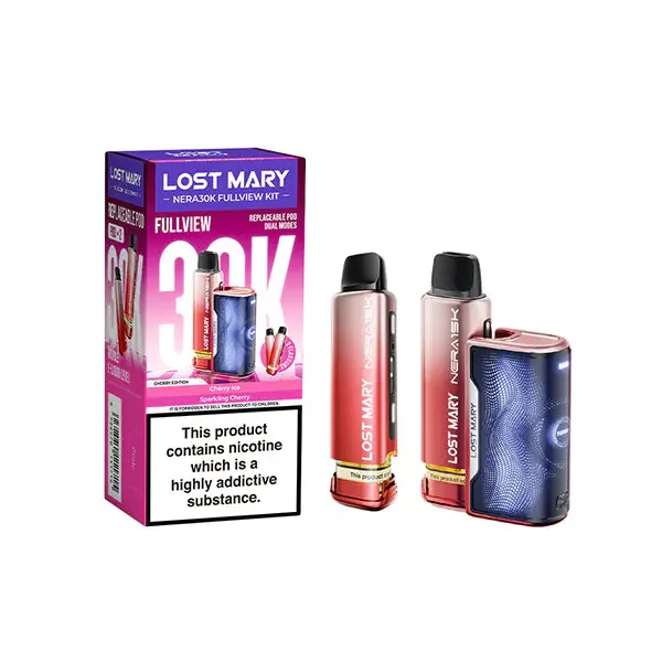 20mg LOST MARY Nera 30K Multi Edition Prefilled Pod Vape Kit - 30000 Puffs - Image 5