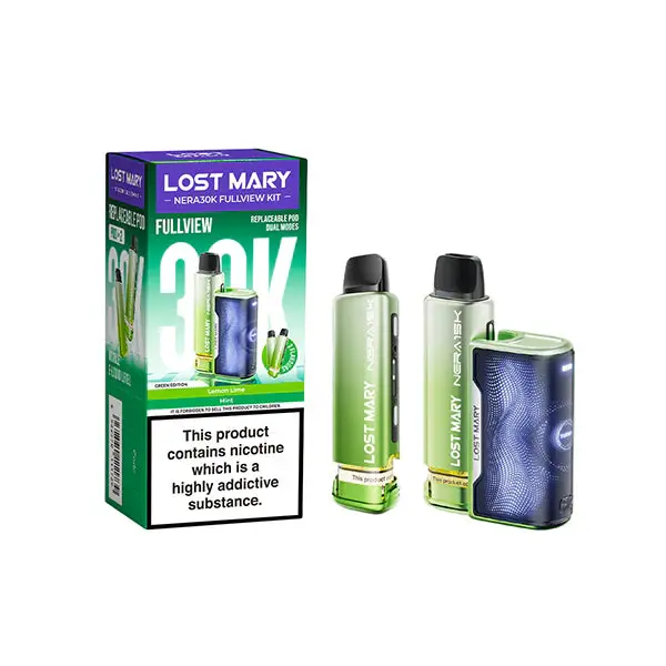20mg LOST MARY Nera 30K Multi Edition Prefilled Pod Vape Kit - 30000 Puffs - Image 7