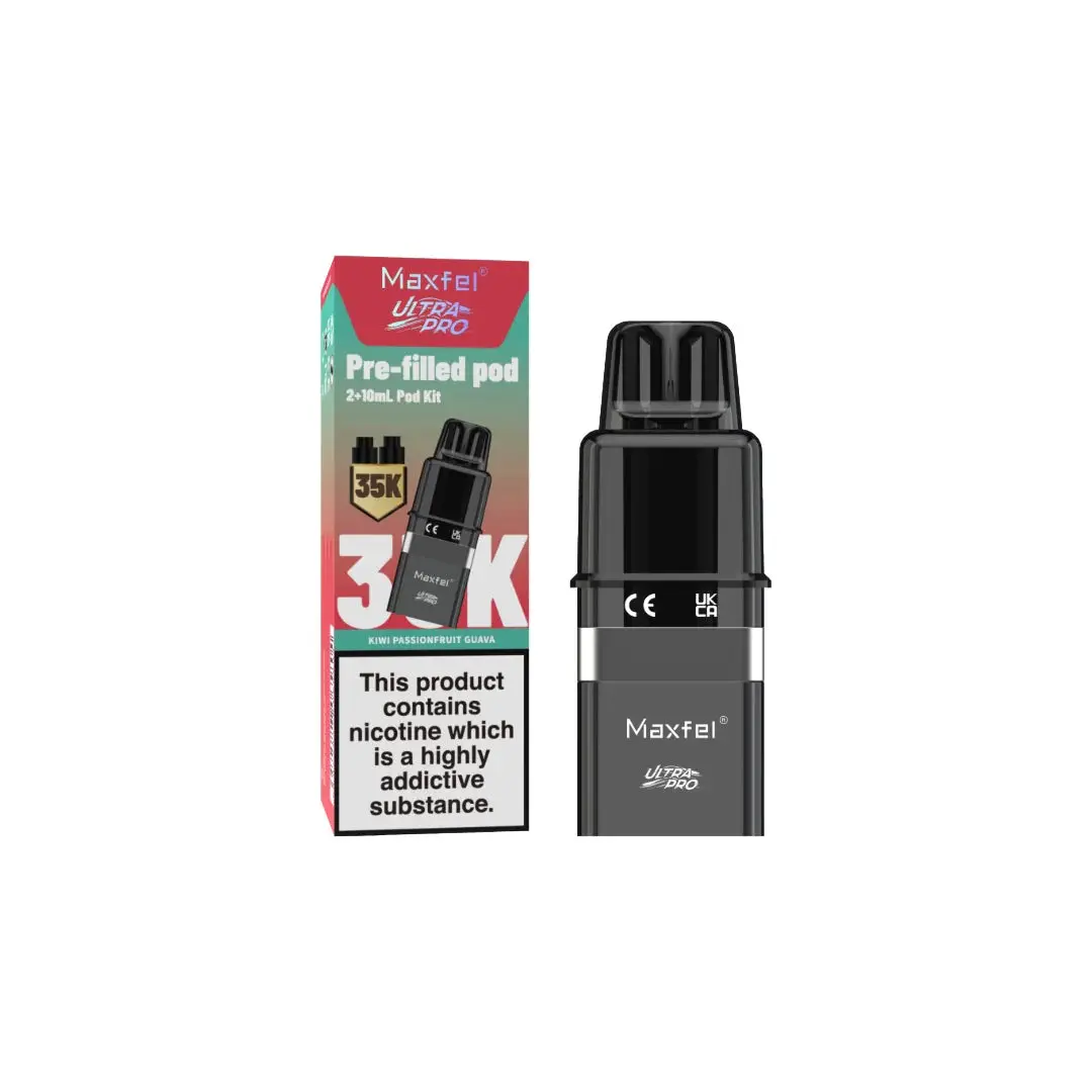 20mg Maxfel Ultra Pro Replacement Prefilled Pods 17500 Puffs - Image 5