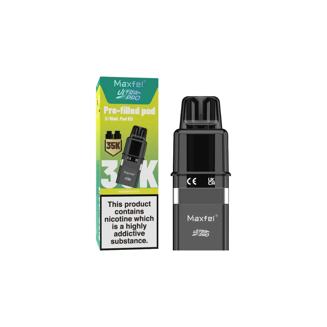20mg Maxfel Ultra Pro Replacement Prefilled Pods 17500 Puffs - Image 8