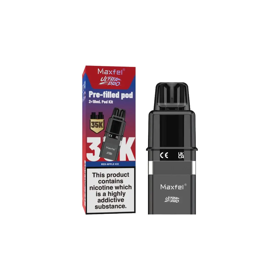 20mg Maxfel Ultra Pro Replacement Prefilled Pods 17500 Puffs - Image 9