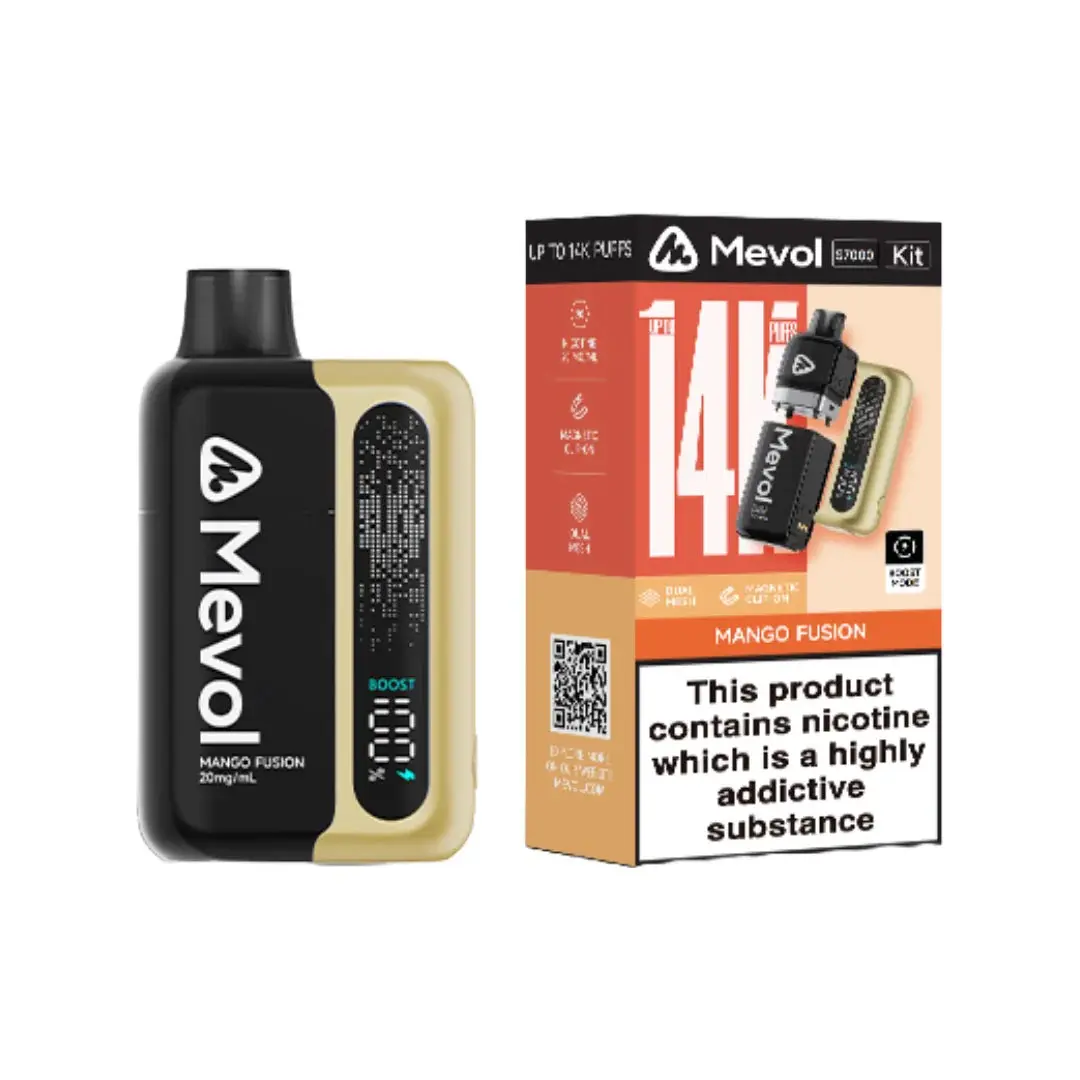 20mg Mevol S7000 Prefilled Pod Vape Kit 14k puff - Image 10