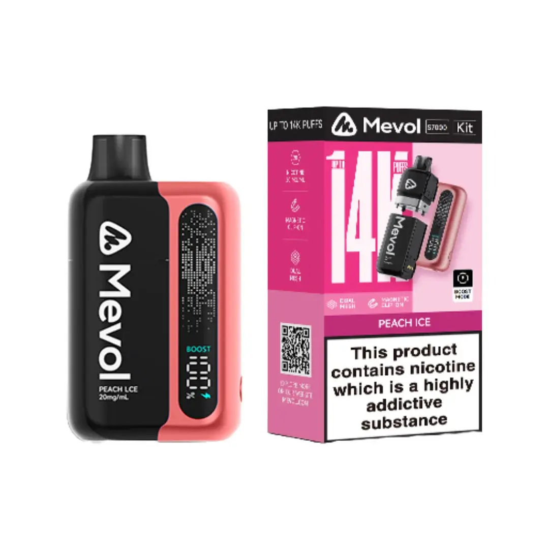 20mg Mevol S7000 Prefilled Pod Vape Kit 14k puff - Image 11
