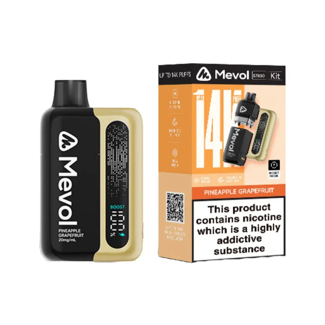 20mg Mevol S7000 Prefilled Pod Vape Kit 14k puff - Image 12