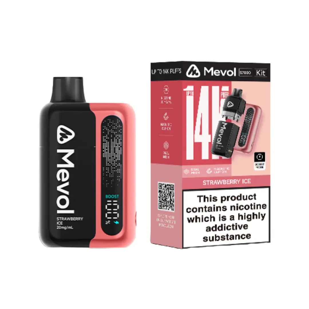 20mg Mevol S7000 Prefilled Pod Vape Kit 14k puff - Image 13